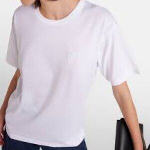 Acne Studios Standard Face Short Sleeve Tee Women Size S